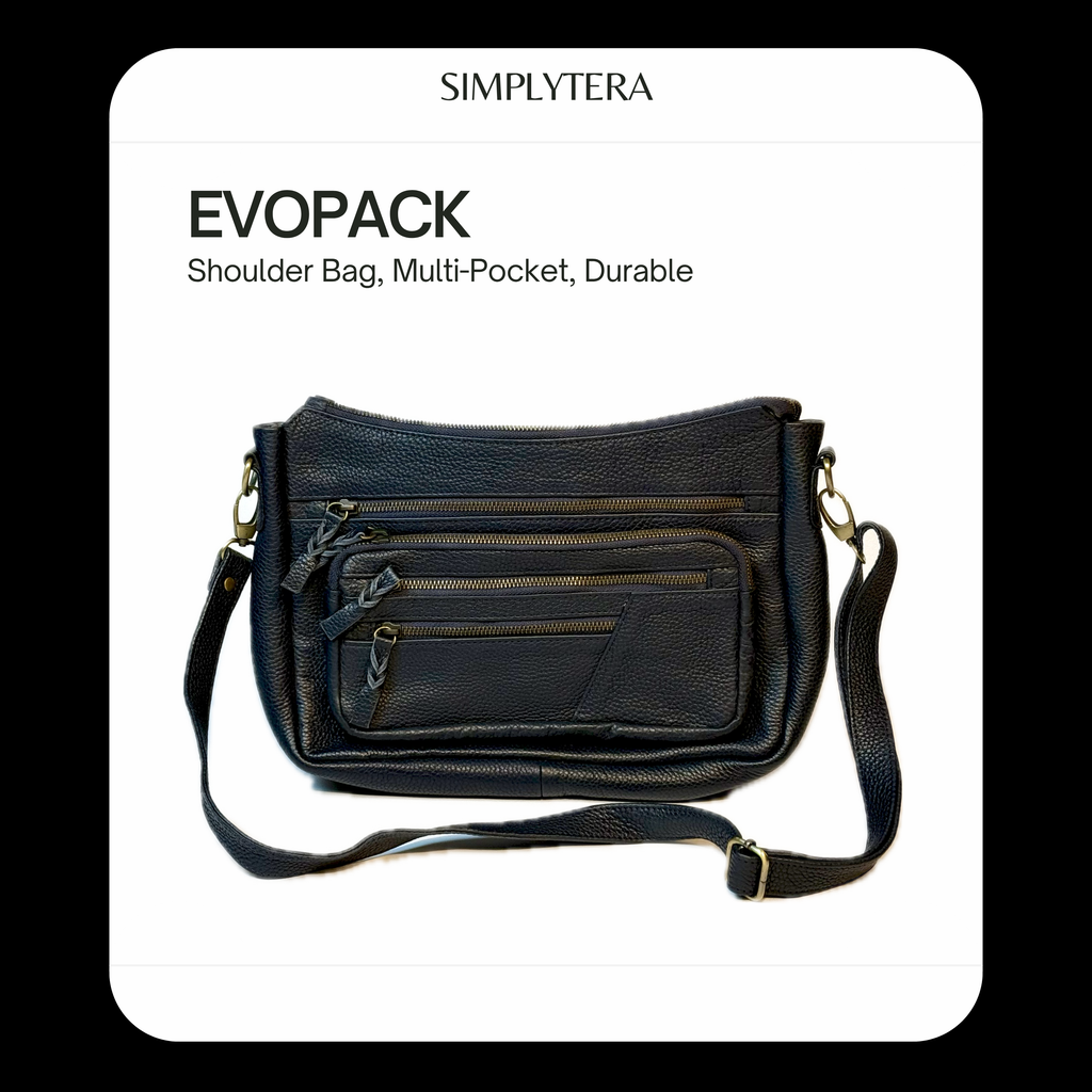 EVOPACK Multi-Pocket Durable Shoulder Bag – Everyday Utility & Style